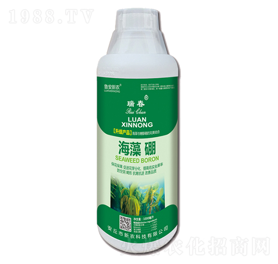 1000ml海藻硼-瑞春-新農(nóng)