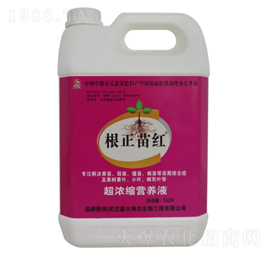 超濃縮營養(yǎng)液-根正苗紅-盛大生物
