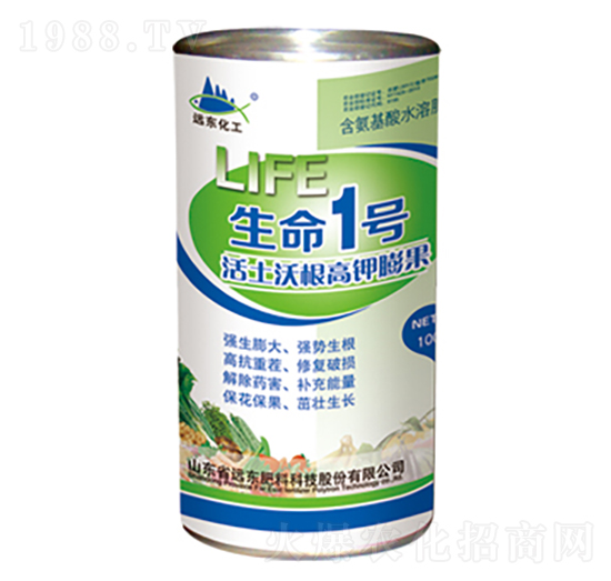 沃土沃根高鉀膨果-生命一號-遠東肥料