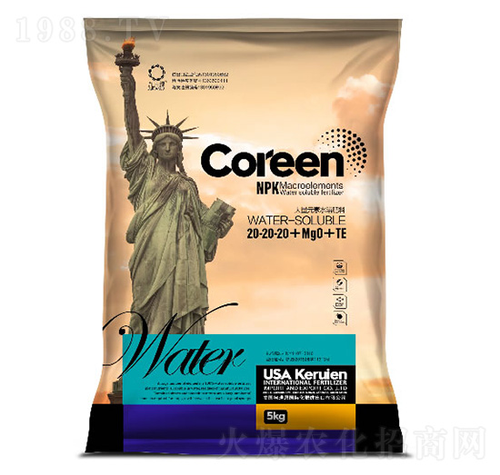����Ԫ��ˮ�ܷ���20-20-20+MgO+TE-���r(n��ng)�S�ʘI(y��)
