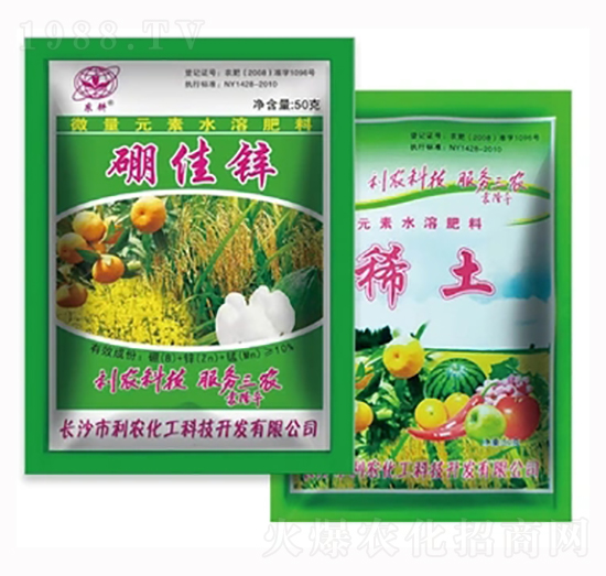 硼佳鋅-利農化工