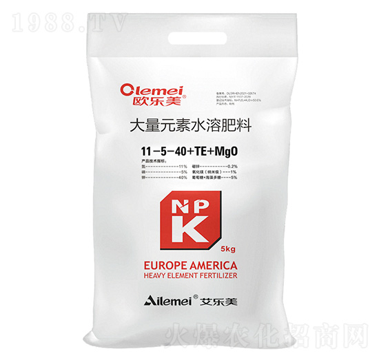 ����Ԫ��ˮ�ܷ���11-5-40+TE+MgO-�W��(l��)��-����(l��)��