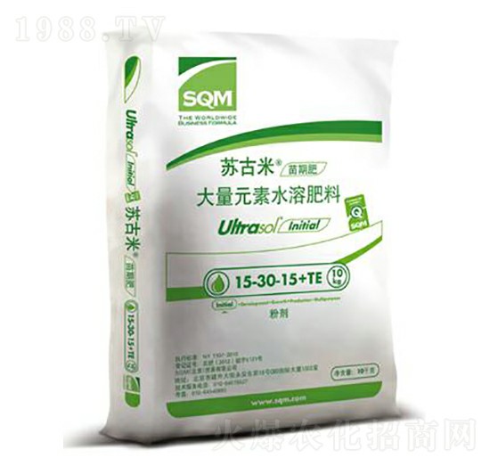 ����Ԫ��ˮ�ܷ���15-30-15+TE-�K����-�崺�r(n��ng)�Y