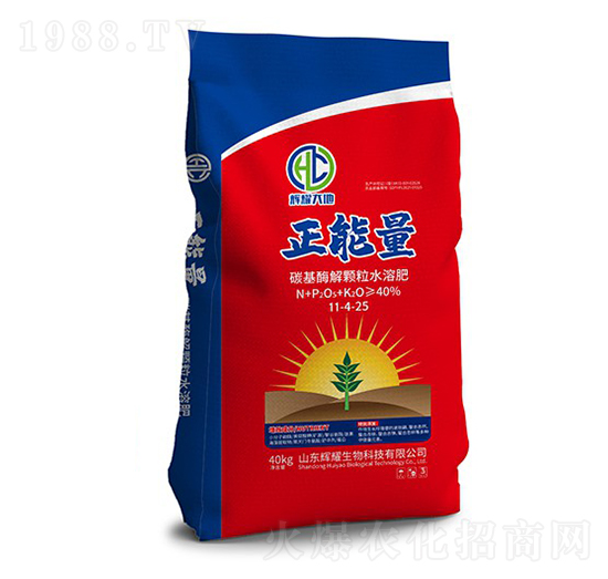 碳基酶解顆粒水溶肥-正能量-輝耀生物