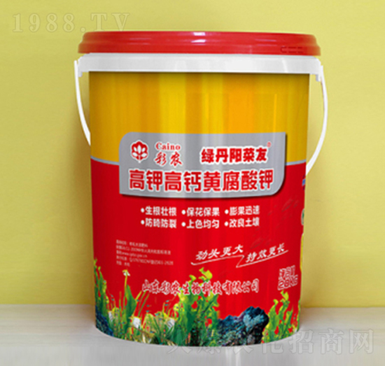 高鉀高鈣黃腐酸鉀-綠丹陽菜彩