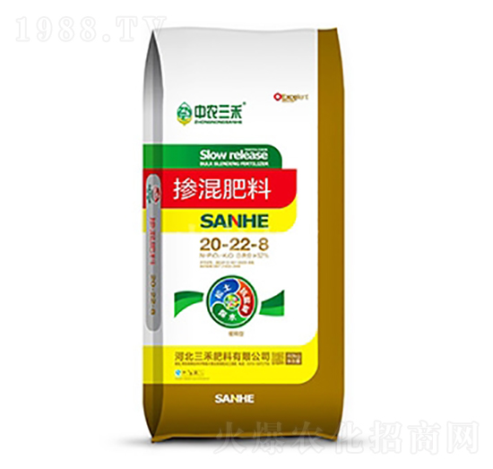 摻混肥料20-22-8-中農三禾