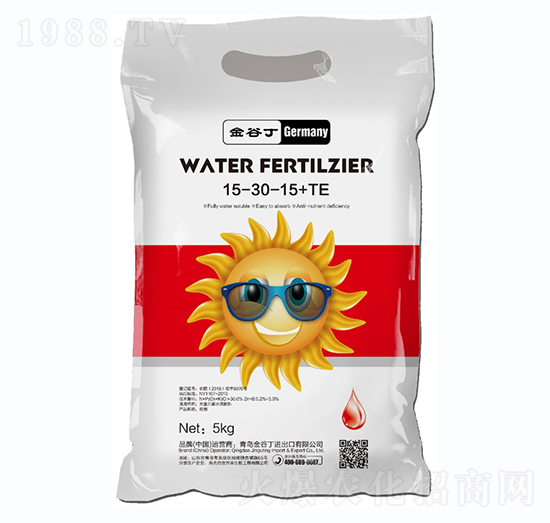 高磷營(yíng)養(yǎng)型大量元素水溶肥15-30-15+TE-陽(yáng)光-金谷丁
