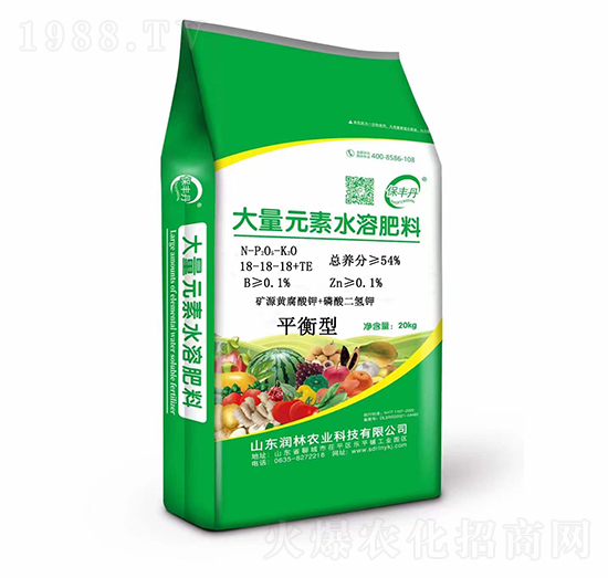 ƽ���ʹ���Ԫ��ˮ�ܷ�18-18-18+TE-��(r��n)���r(n��ng)�I(y��)