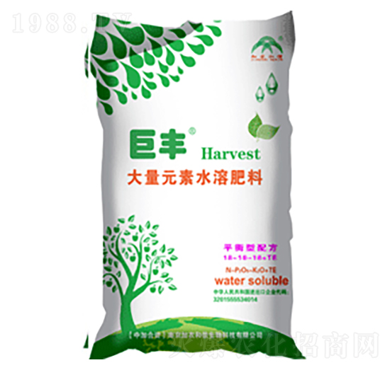 �����Դ���Ԫ��ˮ�ܷ���18-18-18+TE-���S-���r(n��ng)����