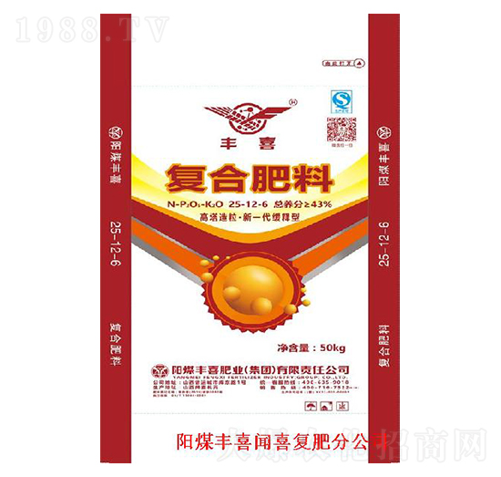 高塔復合肥料25-12-6-豐喜