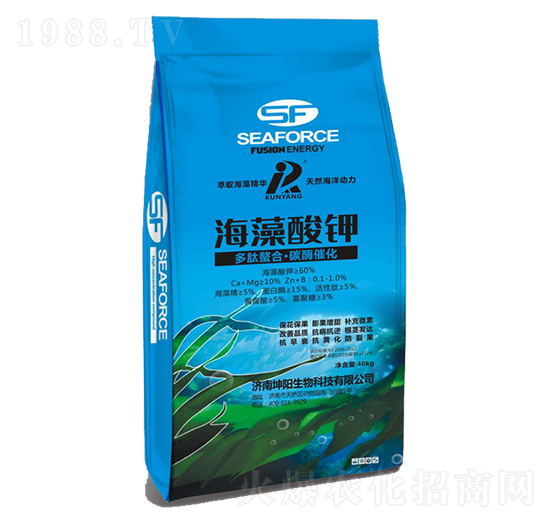 40kg海藻酸鉀-坤陽生物