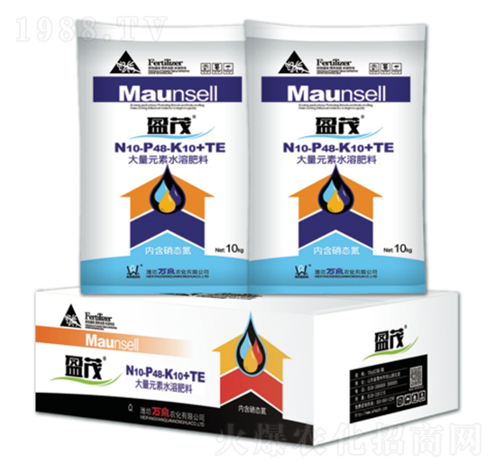 ����Ԫ��ˮ�ܷ�10-48-10+TE-ӯï-�fȪ�r(n��ng)��