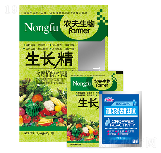 含腐植酸水溶肥料-生長精-農(nóng)夫生物