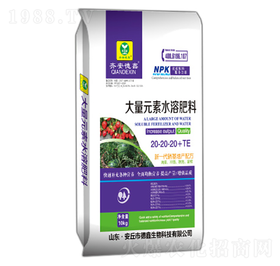 ��һ���������a(ch��n)�䷽����Ԫ��ˮ�ܷ���20-20-20+TE-��������