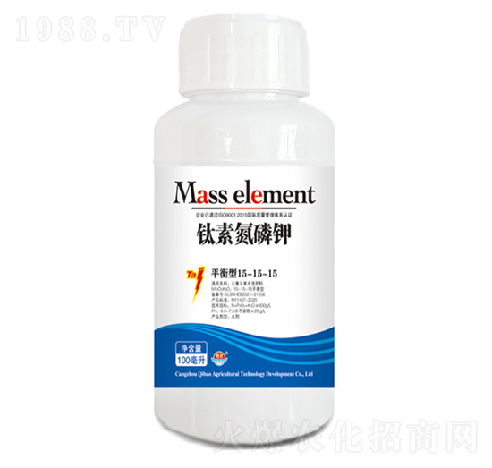 100����ƽ���ʹ���Ԫ��ˮ�ܷ���15-15-15-��ص����-���r(n��ng)�挚