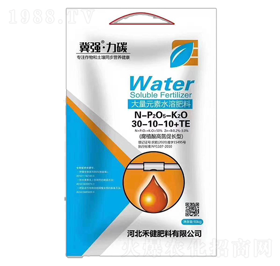 ��ֲ��ߵ����L�ʹ���Ԫ��ˮ�ܷ���30-10-10+TE-����(qi��ng)����̼-�̽�����