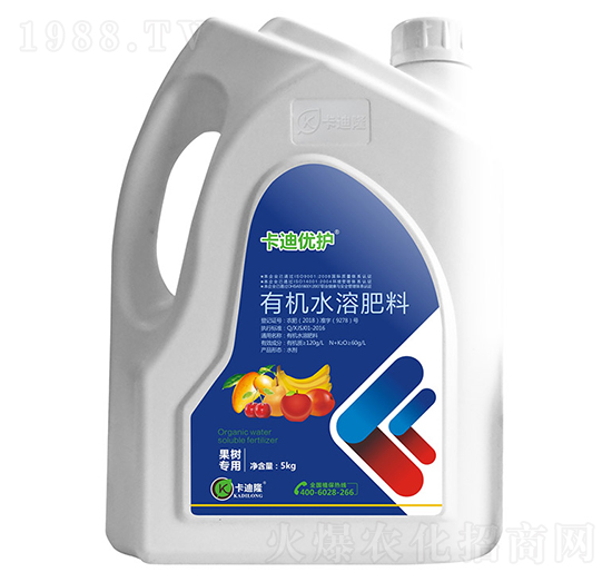 果樹專用有機水溶肥料（沖施型）-卡迪優(yōu)護-卡迪隆