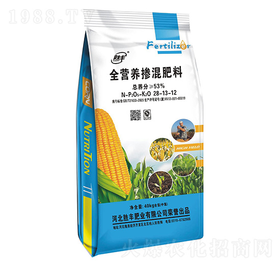 全營(yíng)養(yǎng)摻混肥料28-13-12-勝豐金典-勝豐肥業(yè)