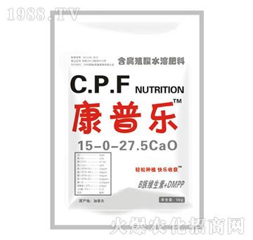 康普樂大量元素水溶肥料15-0-27.5CaO-農達生化