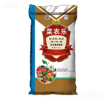 蔬菜專用高濃度硫酸鉀復混肥料18-18-18-菜農樂-帝益肥