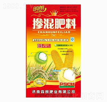 水稻玉米專用摻混肥料26-12-12-明朗-森朗肥業(yè)