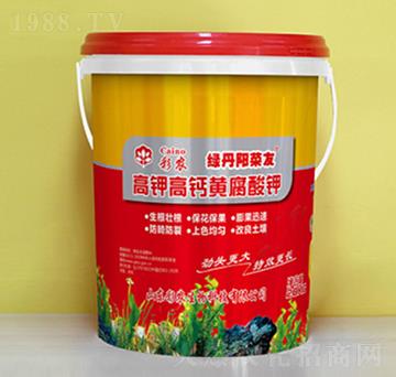 高鉀高鈣黃腐酸鉀-綠丹陽菜彩