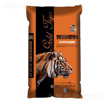 高活性腐植酸復(fù)合肥料17-17-17-金老虎-太平洋化肥