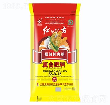 增效控失復(fù)合肥料22-8-12-紅四方