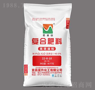 40kg高塔造粒復(fù)合肥料22-8-10-石寶山-富升化工