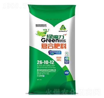 40kg復(fù)合肥料26-10-12-綠魔力-愛(ài)爾法