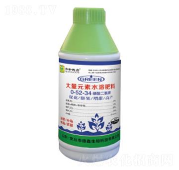 1000ml����Ԫ��ˮ�ܷ���0-52-34+TE-��������