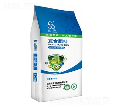 硝硫基型復合肥料15-15-15-三環(huán)-云天化農(nóng)資
